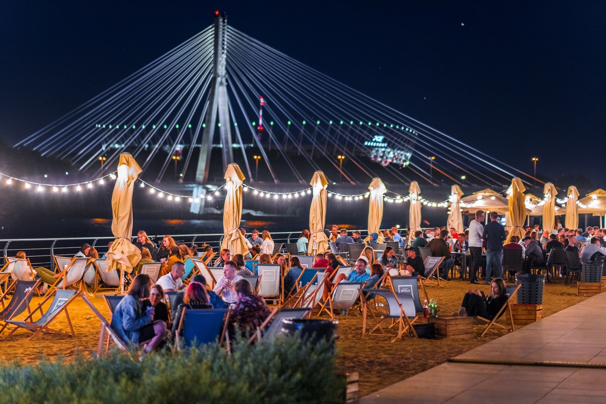 Oplev Warszawas perle ved floden: De pulserende Vistula-boulevarder