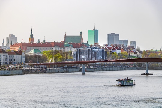 Wisła wijk – attracties langs de rivier in de hoofdstad van Polen